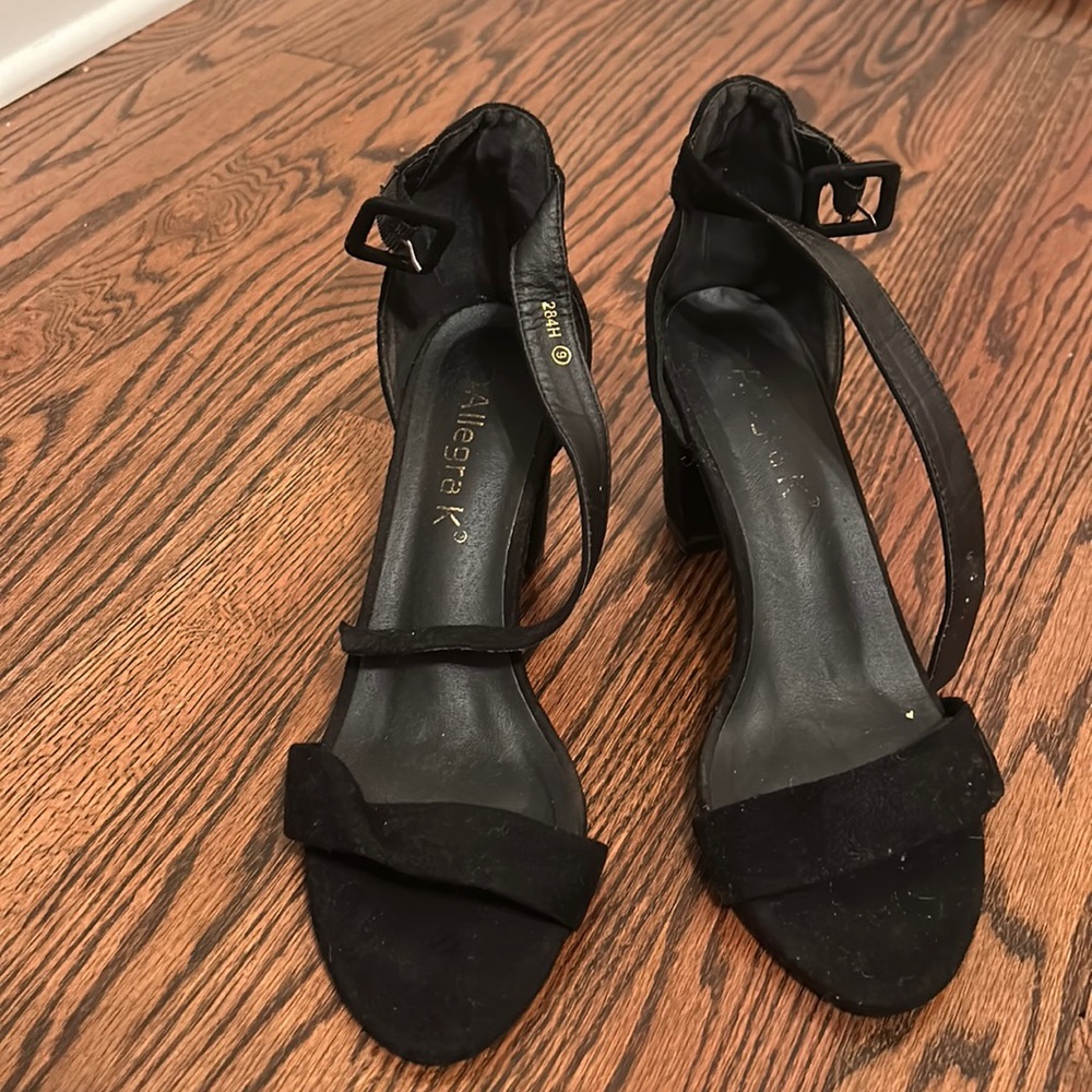 Small black heels
